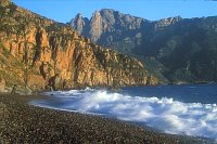 Bucht v Bussaglia Brandung