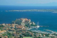 Calvi Blick auf Altstadt