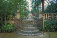 Garten von Alfabia Eingang