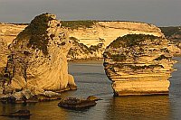 Bonifacio Kalkfelsen-Kueste