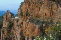 Calanche Strasse Porto Bussagl