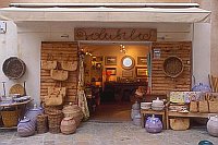 Korbladen in Bonifacio