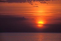 Sonnenuntergang am Golf v Port