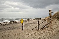 Weststrand Naturschutzschild
