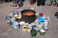 Kirchenfest Swetaz Lammsuppe