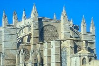 Palma Kathedrale Rosette