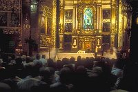 Kloster Lluc mit Madonna Altar