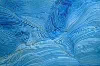 Gesteinstruktur blau zentriert