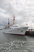 Helgoland Atlantis im Hafen