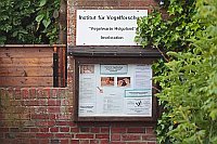 Helgoland Vogelwarte Schild