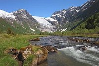 Gletscherzunge Brikdalsabreen