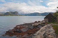 Norwegen Larvik am Hogsfjord