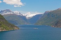 Norwegen Eidfjord Faehre