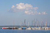Steinhuder Meer Boote Wolkenhi