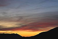 Abendhimmel Pyrenaeen