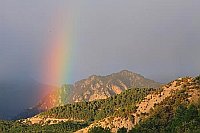 Regenbogen Pyrenaeen