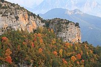 Escuain Tal Berge im Herbst