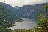 Geiranger Fjord Schiff