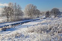 Schneelandschaft in Burgdorf