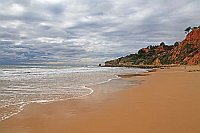 Algarve Strand Wolkenhimmel