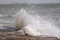 Algarve Gischt Spritzer