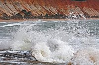 Algarve Brandungswellen