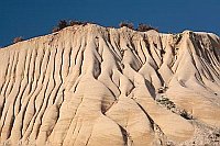 Algarve heller Fels mit Strukt