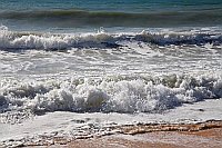 Wellen am Strand des Atlantik
