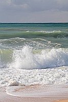 Atlantik Wellengang am Strand