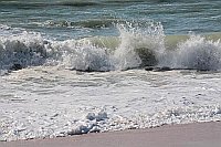 Atlantik Wellen am Strand