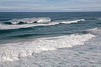 Atlantik Wellen Schaumkronen