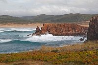 Atlantik Brandung Praia Bordei