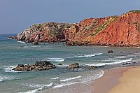 Westkueste Felsen Praia Amado