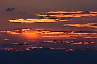 Abendhimmel ueber Wangerooge