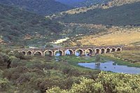 Extremadura Brucke Rio Almonte