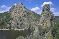 Extremadura Felsen Monfrague