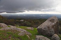 Regenwolken Blick v Monchique