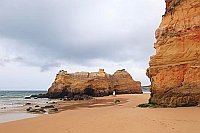 Algarve Praia da Rocha Felsen