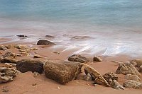 Wasser zurueck fliessend