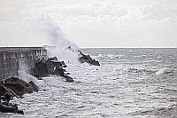Helgoland Meer Windstaerke 9