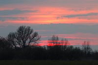 Abendrot im Havelland