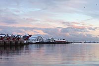 Svolvear Hafen Abendstimmung