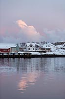 Svolvear rosa Schneewolke