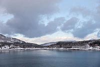 Ornes Nordland frueh morgens