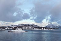 Ornes Wolken am Morgenhimmel