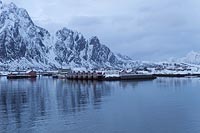 Svolvear zur blauen Stunde