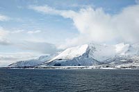 Schneeberge bei Risoyhamn