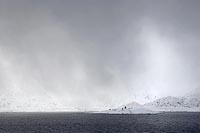 Soroysund Fyr Regenwolken