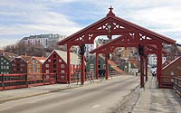 Trondheim Historische Zugbruec