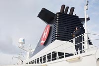 Saxophonist auf Hurtigruten Sc
